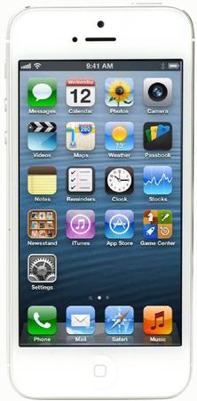 Смартфон Apple iPhone 5 32Gb White & Silver - Гудермес